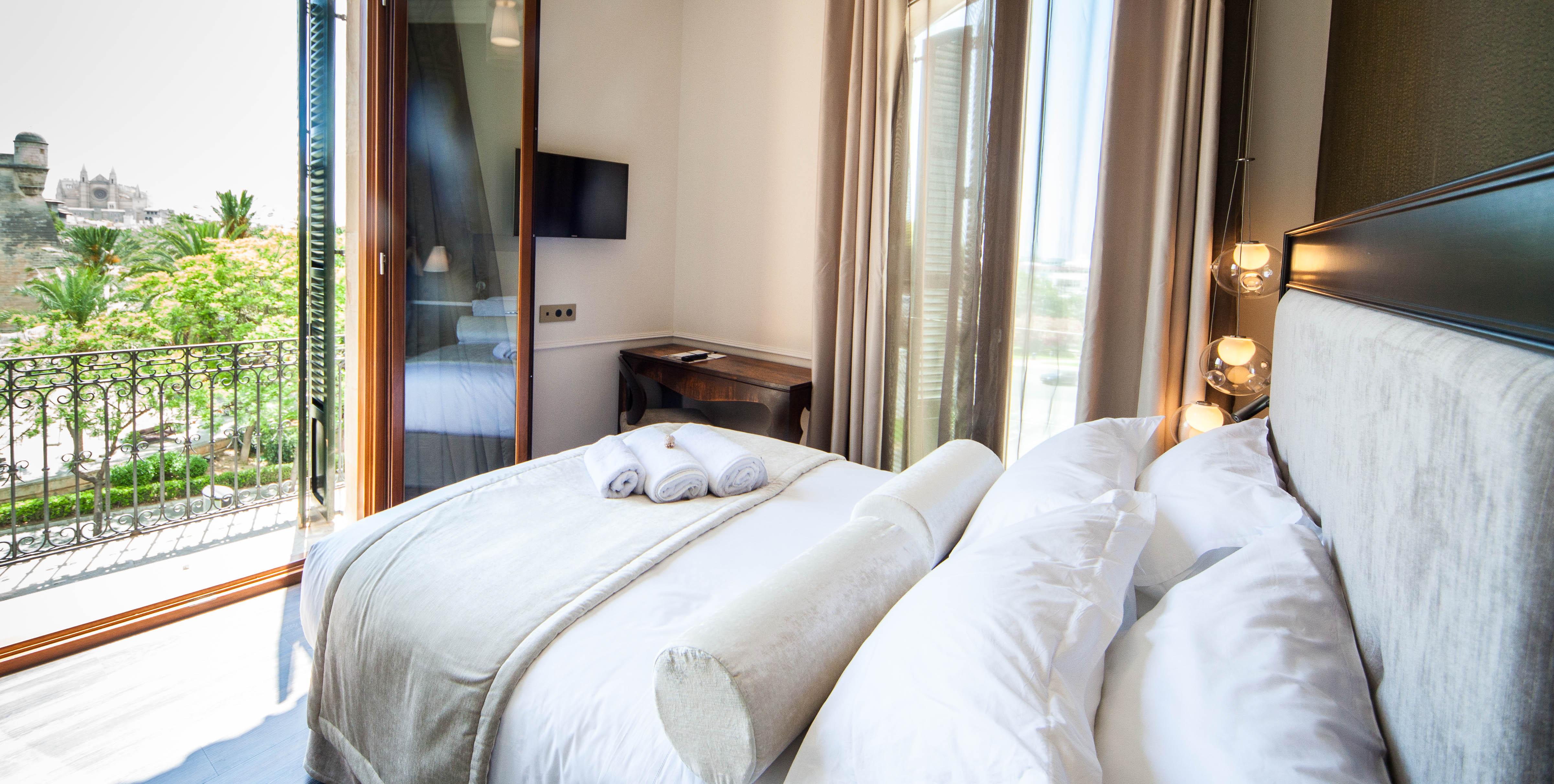 Hotel Hostal Cuba Palma Kültér fotó